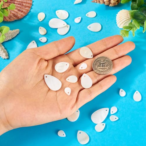 11 Kleuren Facet Teardrop Charms Water Drop Shape Dangle Bulk voor DIY handgemaakte oorbellen Vindt ketting sieraden maken 3