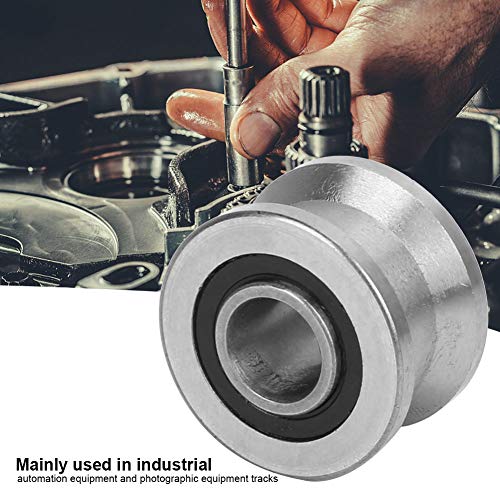 1 stuk T22 U op wielen met platte sleuven - voor automatisering en industriële fotografie, een stabiele en lange levensduur met motoren, speelgoed, instrumentatie, materiaal van roodvrij staal 5