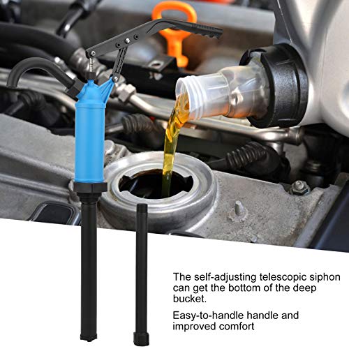 Handpomp voor olievaten, handpomp voor roterende olie, pomp voor trommels met hendel met handmatige instelling van 150 liter