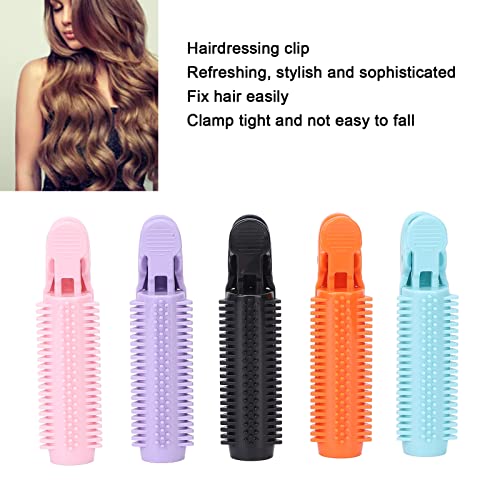 Volumizing Hair Root Clip, 10 st Natural Fluffy Hair Curlers Rollers Clips, Zelf Grip Root Volume Hair Curler Clip Hair Styling Tool, levendige kleuren voor dagelijkse haarverzorging