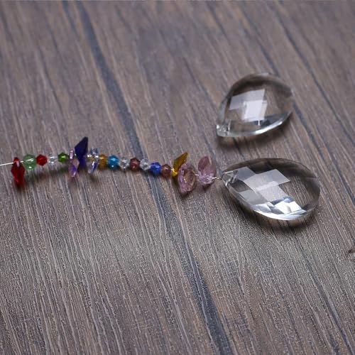 Kristallen zonnevanger roept licht reflecties decoratieve hangers DIY ambachten (D) 4