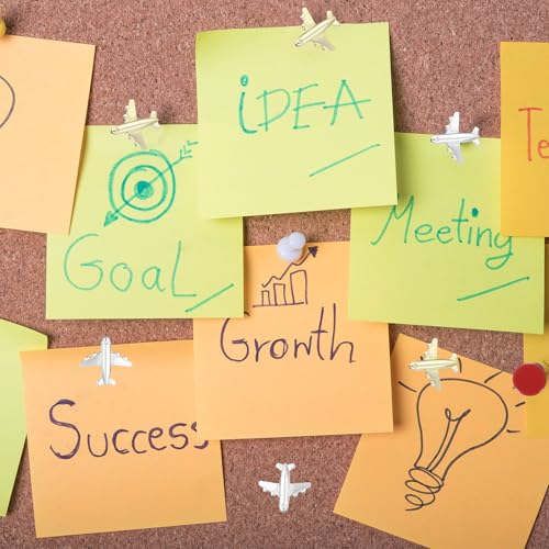 Vliegtuig Push Pin, 24 stuks Decoratief Metaal Push Pin Leuke Vliegtuig Duim Tacks voor Bulletin Board Card Foto Home Kantoor Decor, Zilver Toon 5