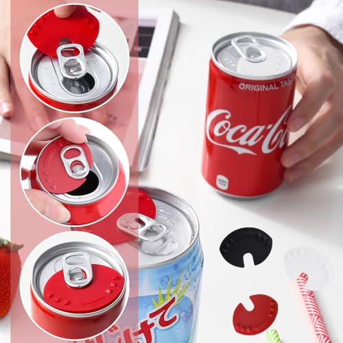 12 st. Soda blikken deksels Drink Can Deksel Plastic Can Can Can Can Can Can Can Can voor Drank Einddop voor Bier Soda Saver Drink Tops Deksel Anti-Dust Lids(3 5