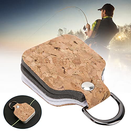 2 in 1 vislijn reiniger Vliegen Draad Leader Straightener Vislijn Conditioner Line Straightening Accessoires met Dclips Hulpmiddelen