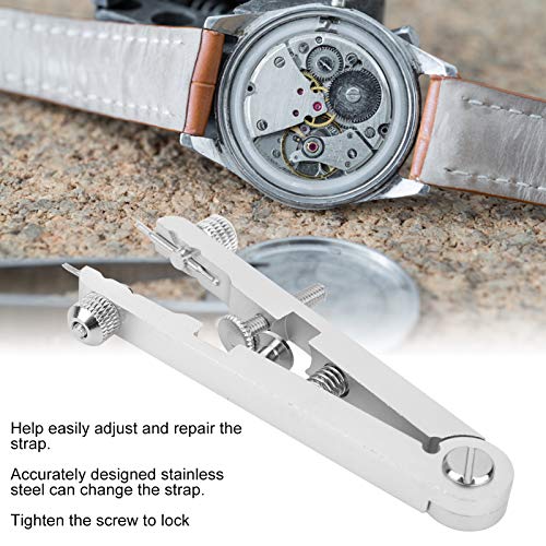 Watch Spring Bar Tang Reparatie Tool, Bekijk Pin Strap Band Removal Tool Watch Link Verwijderaar set met Pins 6825(Splinter) 3