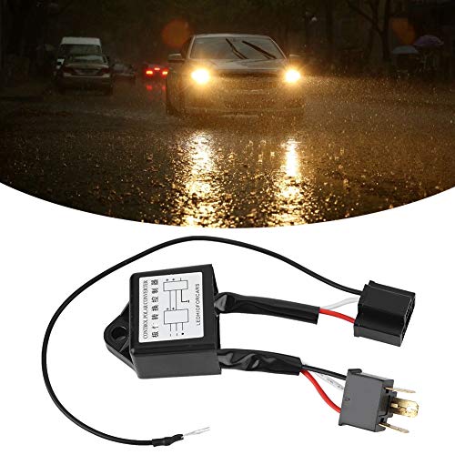 2PCS-legering omgekeerde polariteit, LED Negatieve converter Polar Negative Switch Harness Adapter omgekeerde polariteit voor H4 5