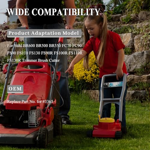 bougieset voor Stihl BR600 BR500 BR550 FC70 FC90 FS90 FS110 FS130 FS90R FS100R FS110R FS130 R trimmertrimmer CMR6H 3