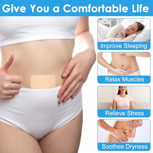 Castor olie Wrap voor de Navel, Silicone Gel Castor olie Patches voor de Navel, wegwerpbare lijm en sterk absorberend Castor olie Pakkingen, Bevat geen olie (10 stuks, L) 4