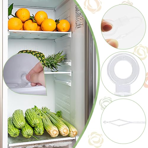 30Pcs Koelkast Drain Hole Plunger Universele Koelkast Vriezer Drain Hole Plunger Koelkast Deblokkering Hulpmiddel Herbruikbare Plastic Plunger voor het reinigen Koelkast Accessoires Drain Unblock 5