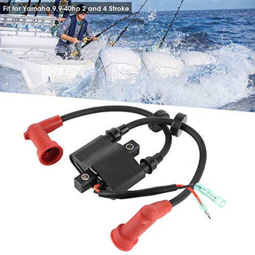 Marine Buitenboordmotor ontsteking Coil Fit voor Yamaha 9,9-40pk 2 en 4 Stroke 6F5-85570-13