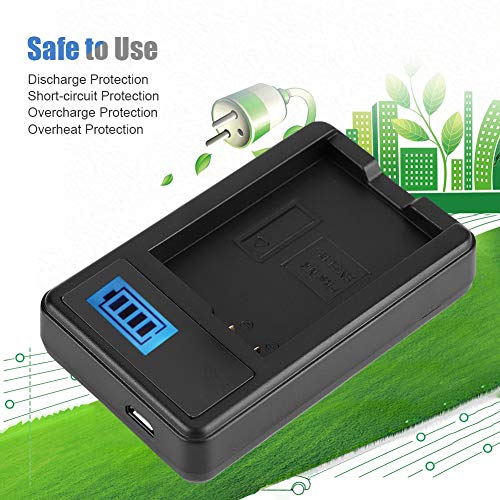 Cargador Para Camera 3200, EN-EL14 Batterijlader met LCD Display voor D5100 D3100 D3200 D3300 Coolpix 4
