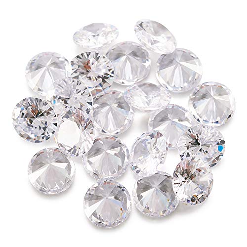 50st 3mm zijde Clear Cubic Zirconia Stenen Losse CZ Stenen Grade A Rhinestone Cabochons Crystal Diamond Kralen voor Nail Art Craft sieraden maken