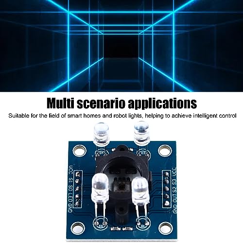 Kleursensor, GY 31 TCS3200 Color Sensor Module Hoge Nauwkeurigheid Kleurherkenning Sensor Module PCB Kaart voor Smart Home Robot Verlichting, sensorblokken