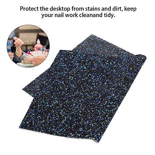 Manicure mat, manicure tafelmat, handgemaakt, glanzend, manicure handhouder, nagel kunst, tafelmat, nagel kunst, gereedschap, schoonheid accessoires (type A) 4