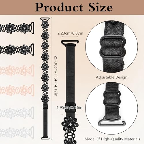 3 paar vrouwen BH riemen vervanging BH riemen Afneembare Lingerie Riemen Verstelbare BH Riemen 5