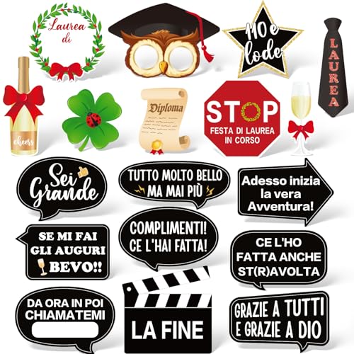 18 Stuks Foto Booth Graduation Gadget Grappig Foto Props Graduation Party Accessoires Fotografie Decoratie Party Prom Party Hat