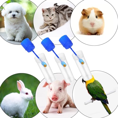 Forlush 15pcs Poepbuizen, Examinatiebuis, Monsterbuizen met Lepel, geschikt voor het testen van katten, honden en andere huisdieren 5