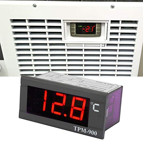 TPM-900 220V digitale temperatuurregelaar, LED Panelmeter met sensor thermostaat controller
