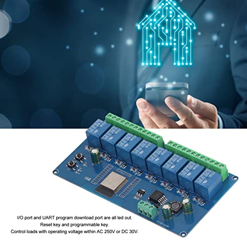Programmeerbare DC5-30V 8 Channel Relay Module met ESP32 WiFi BLE Development Board voor Smart Home Wireless Control Secundaire Ontwikkelingsprojecten 3
