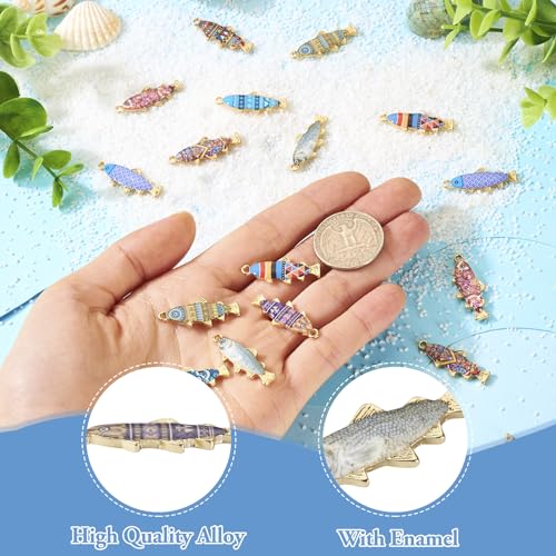 Enamel Charms Hangers Dieren Dangle Charms Insect Link Connector Charms voor DIY Crafts ketting armband oorbellen sieraden maken 4