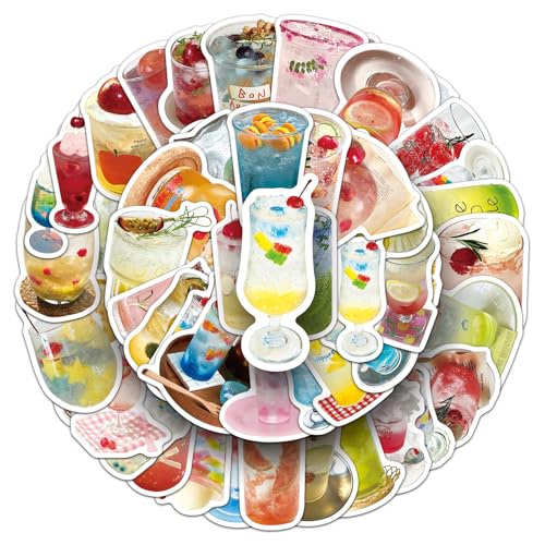 Drinkstickers voor tieners en volwassenen, 50 stuks, Vinyl Sticker Set, Auto, Motorfiets, Fiets, Skateboard, Snowboard, Bagage, Laptop, Koffer, Helm, Motorfiets, Computer