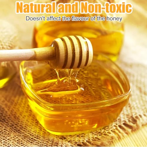 8 stuks honinglepel hout, honingroerder, honinglepel, honinglepel, honinglepel, honinglepel, honinglepel, honinglepel, honinglepel, honinglepel, honinglepel, honinglepel, honinglepel, voor het schoffelen en roeren van honing 4