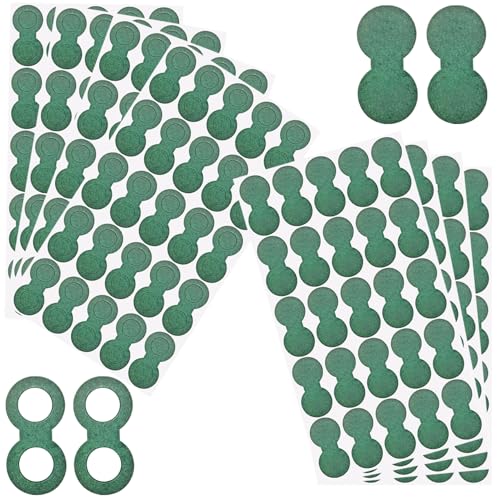 18650 Lithium batterijen Isolatieringen Isoleerpapier, 100 stuks Holle ringen + 100 stuks Solid Rings Kleefpapier