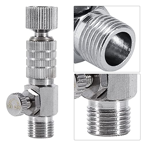 Airbrush connector quick release adapter voor aansluiting met airbrush luchtstroom regelventiel 1/8 inch 5