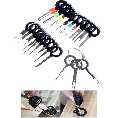 21st Car Cable Plug Demontage Tool Terminal Plug Connection Demontage Release Tool voor platte en ronde contactpersonen