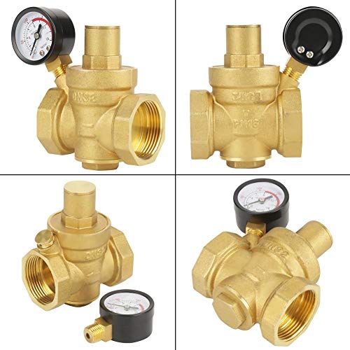 DN32 messing overdrukklep verstelbare tafel 4