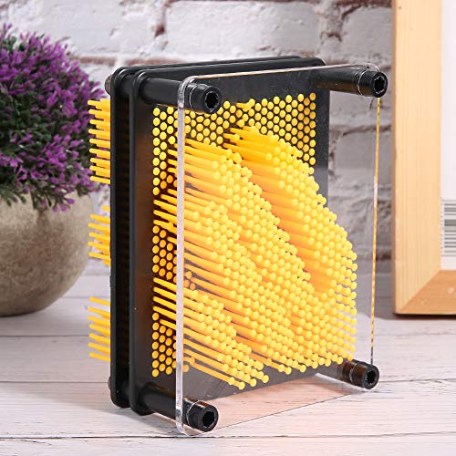 Pin Art Speelgoed, 3D Plastic Hand Afdrukken Model Sensory Naalden Fidget Palm Board, Novelty Sculpture Impressie Naald Art Speelgoed 4