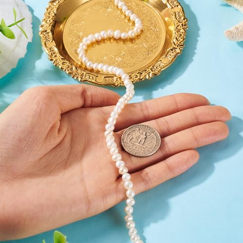 Natuurlijke Zoetwater Parel kralen barokke Oval Lose Parel kralen voor zomer bruiloft armband ketting oorbellen maken 1 Strand 5