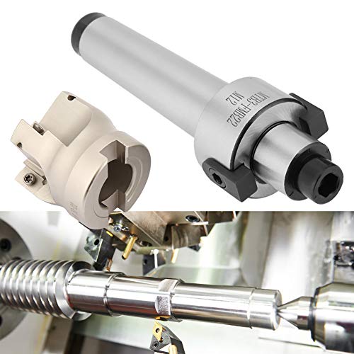 Face End Mill, 400R-50-22 gezicht Eind Mill Cutter, houder verlenging, 10 stuks AMPT1604 CNC Wolfraam Carbide Inserts, voor plaat, Hoek rond Mills