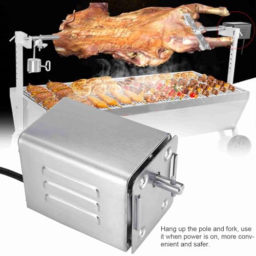 Barbecue Rotisserie Motor voor Barbecue Rotisserie Motor Breed gebruik voor familiediners (EU plug 220V) BBQ Supplies 4