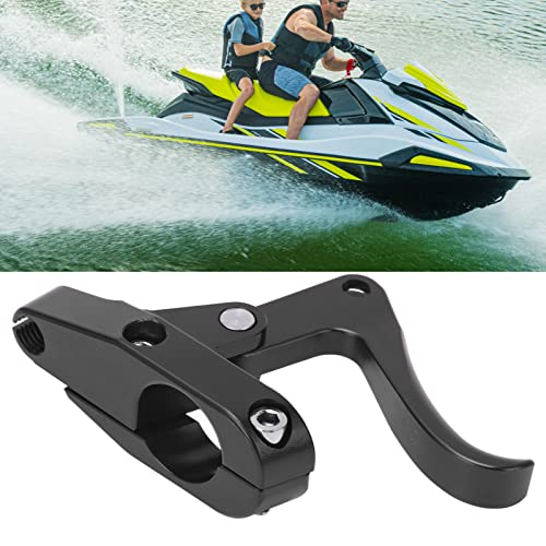 Thumb Accelerator, Finger Throttle Short Clutch Lever Thumb Assembly Replacement for JETSKI(Black) 3