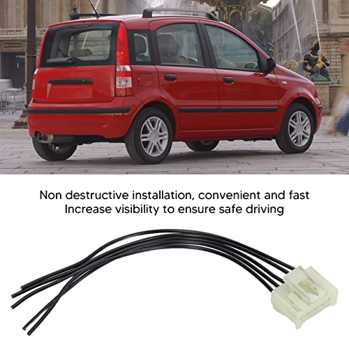 Staartlicht bedradingsplug, 51277277 Reparatie Kit voor Tail Light Kabel Vervanging voor Panda Tweede Generatie Mk3 169 3