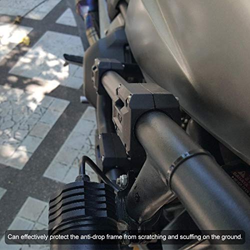 Universal Motorcycle Bumper Decoratieve blokken, 2 Paar Motorfiets motor bescherming Bumper Block Protection Decor 22/25/28mm Fit voor R1200GS R1150GS 4