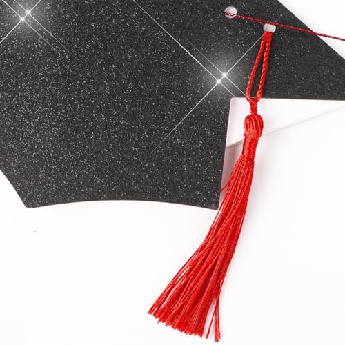 Garland voor Graduation, Gefeliciteerd, Doc Min Inscription, Ce lo ho made, bloemenslinger, papier, glitter, decoratie, feestje, afstudeerfeest, gast geschenken, decoratie 5