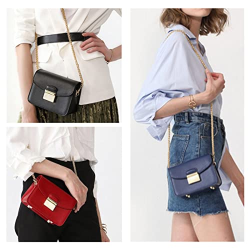 10st tas riem kettingen 120cm ijzeren platte kabel ketting vervanging handtas kettingen bandjes met metalen gespen voor crossbody schouder tas portemonnee koppeling, Gunmetal 5