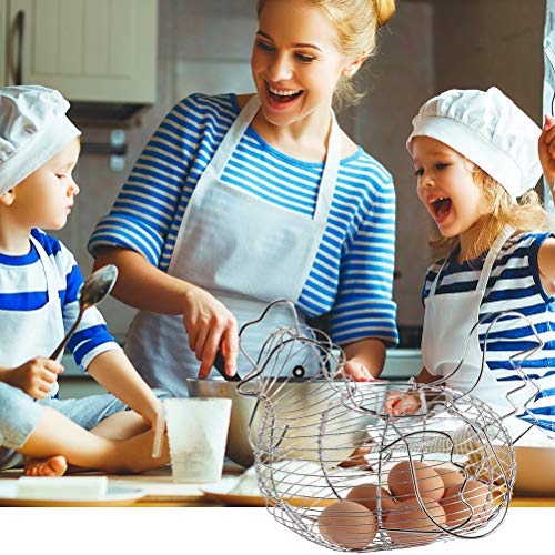 Chicken Shaped Egg Basket Wire Egg Cupboard Egg Opslag voor keuken 5