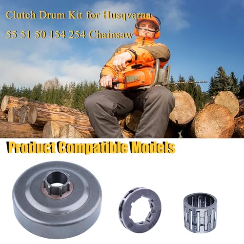 325"-7T Chain Sprocket Kit voor kettingwielkoppeling voor Husqvarna 55 51 50 154 254 Vervanging voor kettingzaag nieuwe onderdelen 3