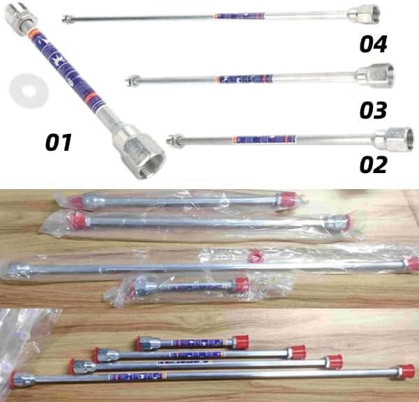 Airless Spray Tip Extension, Airless Paint Spray Tip Extension Rod met Afdichtingsring (20cm) 5