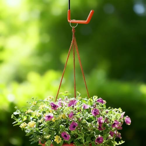 4 stuks S-type fietsophanging, voor bloemenhouder tot 5 cm dik, stabiele S-haken, groot voor het ophangen van fietsen, bloemenpotten, onderwijs 5