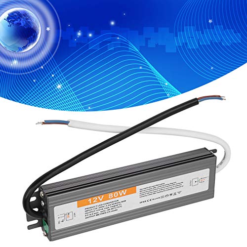 80W LED-driver Ultra-dunne Low DC Ripple Wired Power Supply Transformer LED-bord voor LED-licht LED-indicator LED-weergave(DC12V) 5