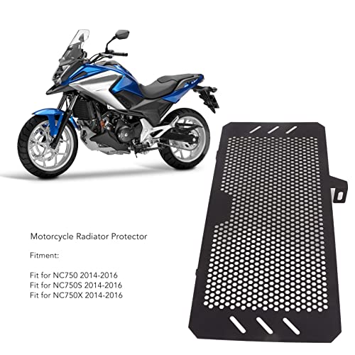 Motor Radiator Protector, Motor Radiator Grille Roestvrij stalen Radiator Guard Cover voor NC750 NC750S NC750X 2014-2016 3