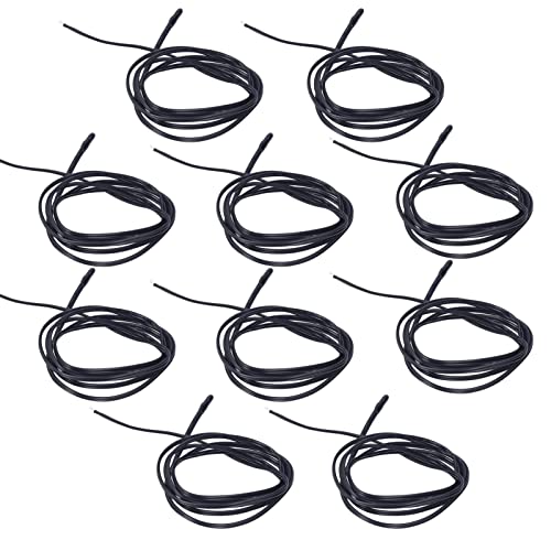 Ntc Thermistor Sensor, 10Pcs Ntc Thermistor Sensor, PVC Hars NTC Temperatuur Probe Constant Temperatuur Controle Snel, Ntc Thermistor Sensor (5K B3470) 5