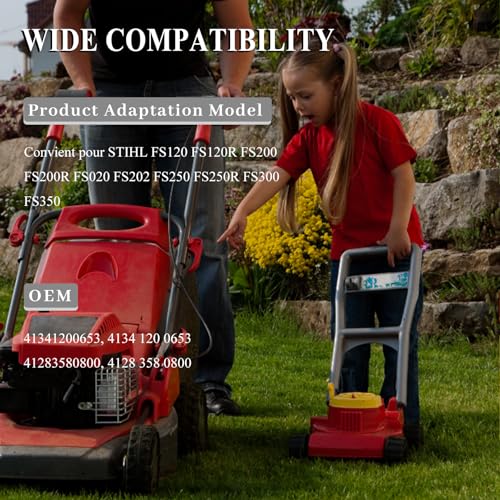 Carburator brandstofslang Primer Lamp Kit Fit STIHL FS120 FS120R FS200 FS200R FS020 FS202 FS250 FS300 FS350 Trimmer borstelsnijder 3