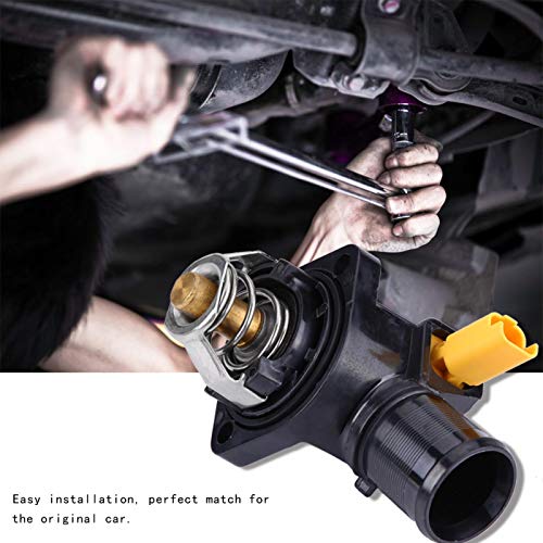 Coolant Car Thermostat + Thermostat Housing voor 206 207 SW 1007 Bipper Tepee, voor C2 C3, voor Fiorino Qubo OE: 1336Z2 3