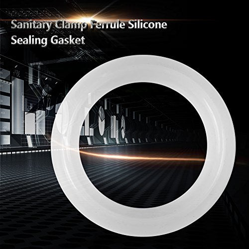 10 st. Voedselkwaliteit Siliconen pakkingen Afdichtingen Ringen 1.5" Sanitair Klem Ferrule Wasmachine voor Fermenting Mason Jar Drink 3