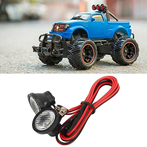 2LED RC Car Universele koplampen RC LED dak koplampen RC Auto Accessoires Verlichting Auto Verlichting Systeem voor 1/10 RC Model Crawler Cars